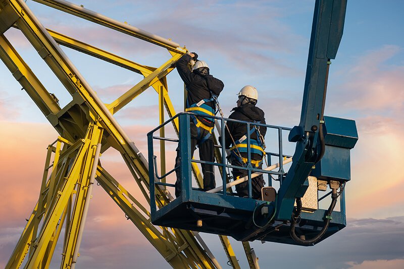 Installation d'élément de levage